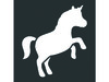 Sjablonen - artemio - unicorn - set van 12