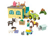Speelsets - PLAYMOBIL Junior 71656 Boerderijavontuur met tractor, aanhanger en dieren vrienden - boerderij - set van 29