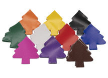 Plakfiguren - ongegomd - kerstboom - set van 200