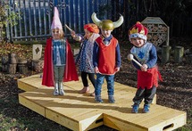 Outdoor - Podia - Blokken - set van 6