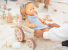 Poppen - rolstoel voor poppen - Miniland - Special Needs - hout - per stuk