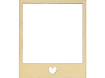 Hout - Kader - Polaroid - Set Van 5