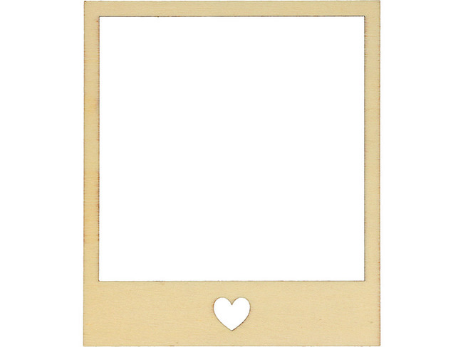 Hout - Kader - Polaroid - Set Van 5