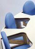 Eettafel-5Kindjes - standaard blauwe zitjes