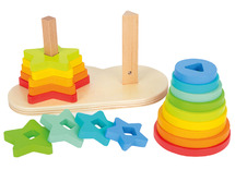 Kleur En Vormsorteren - Vormenregenboog