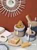 Hout - make-up spiegeltjes - set van 6