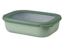 Bewaardozen - Mepal - Cirqula multikom rechthoekig - 1000 ml - nordic sage - per stuk