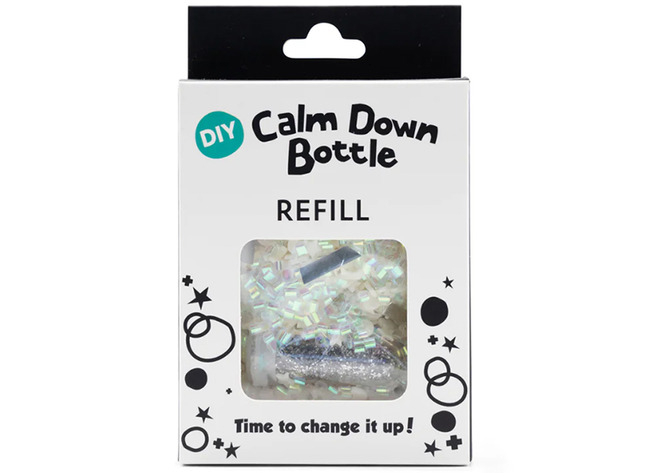 Sensoryplay - Jellystone - Calm Down Bottle - Refill - Glow In The Dark - Per Stuk