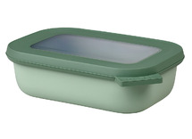 Bewaardozen - Mepal - Cirqula multikom rechthoekig - 500 ml - nordic sage - per stuk