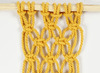 Koord - katoenkoord - Macramé - 55 m x 4 mm - geel - per stuk