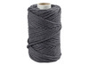 Koord - katoenkoord - Macramé - 55 m x 4 mm - grijs - per stuk
