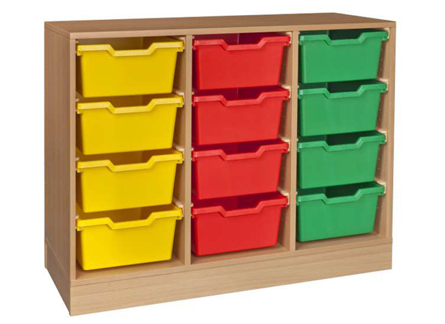Rolly - 3 Kolommen - 12 Hoge Bakken - Met Sokkel