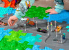 Sensorische puzzelmatten - MUFFIK - Magnetic car track - set van 17 tegels
