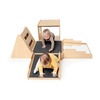 Groot bewegingsmateriaal - hout - toddler avonturenpark - 5-delig