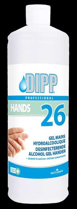 Dipp-desinfecterende Alcohol Gel N26-1l