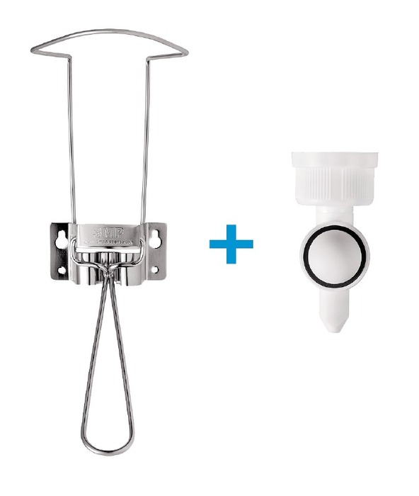 Dipp-elleboogdispenser-inox