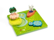 Puzzel - 3D 1,2,3 Froggy