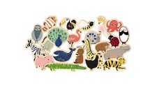 Magnetische Figuren - Magnimo - 36St