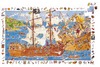 Puzzel - observatiepuzzel - Djeco Les Pirates - piraten - 100 puzzelstukken - karton - per stuk