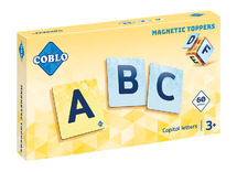 Bouwset - Coblo - hoofdletters - magnetisch - set van 60 assorti