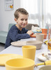 Eetgerei - kommetje - bioplastic - 13 cm - oranje - set van 6