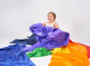 Snoezelhoek - tickit - regenboog stoffenpakket - set van 7