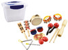 Muziek - instrumenten - percussie klasset - set van 10