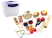 Muziek - instrumenten - percussie klasset - set van 10