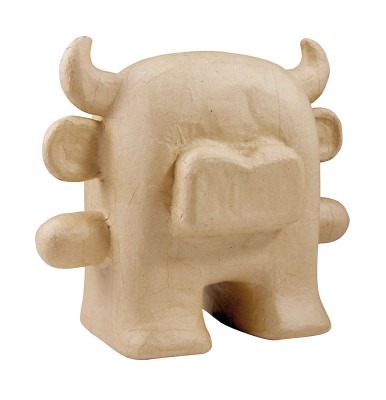 Papier - Mache - Totemdieren - Stier - Per Stuk