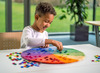 Loose parts - vilt - regenboog sorteermat - per set