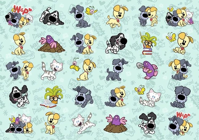 Belonen - Beloningsstickers - Woezel & Pip - Per Stuk