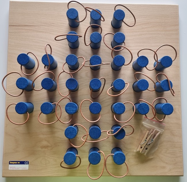 Spel - Dusyma Loop Plug Solitaire - Beugelsteekspel - Per Spel