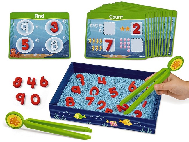 Spel - Grijpspel - Lakeshore Learning Find The Number Activity Center - Grijpcijfers - Getallen - Per Spel