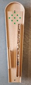 Spel - tafelbowlingbaan - 86 x 23 x 9,5 cm - beuk - per stuk