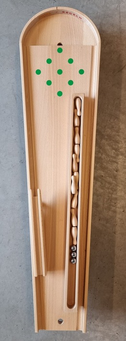 Spel - Tafelbowlingbaan - 86 X 23 X 9,5 Cm - Beuk - Per Stuk