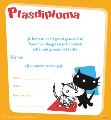 Plasdiploma - Pim En Pom - Per Stuk