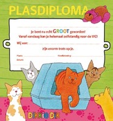 Plasdiploma - dikkie dik - per stuk