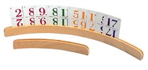 Kaarthouder - hout - 35 cm - per stuk