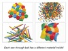 Spel - Lakeshore Learning See-Inside Activity Balls - tactiel bewegingsmateriaal - set van 4