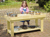 Werktafel - werkbank - 115 x 44 x 56 cm - hout - per stuk