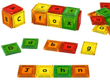 Taal - lakeshore - magnetische lettertiles - set van 48