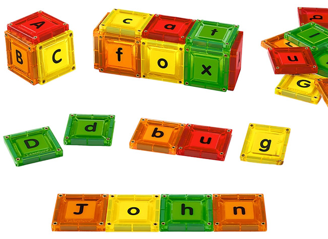 Taal - Lakeshore Learning - Magnetische Lettertiles - Set Van 48
