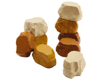 CONSTRUCTIE - BLOKKEN -XXL - FOAM ROTSBLOKKEN - SET VAN 25