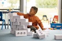 CONSTRUCTIE - BLOKKEN - XXL - FOAM BOUWSTENEN - SET VAN 75