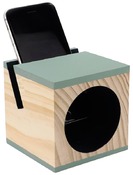 Geluidsversterker - hout - per stuk