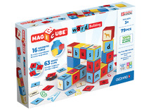 Constructie - Magnetisch - Geomag - Magicube - Word Building - Set van 79