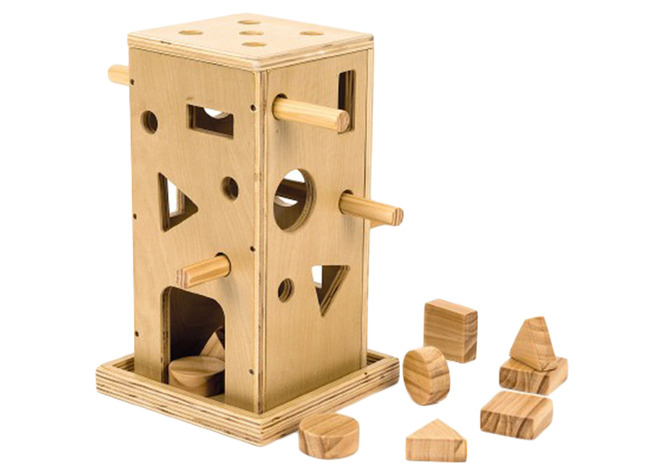 Open Ended Play - Montessori - Tts - Houten Activiteitentoren