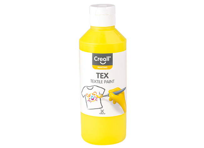Verf - Textiel - Creall - Tex - 250 Ml - Geel - Per Stuk