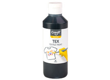 Verf - Textiel - Creall - Tex - 250 Ml - zwart - per stuk