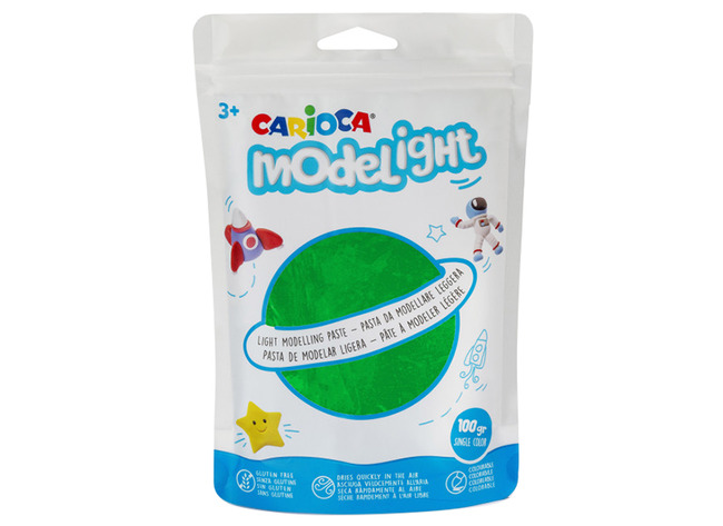 Boetseer - Modelleerpasta - Gekleurd - Licht - P/kl - Groen - Per Stuk